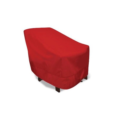 Eevelle MERIDIAN Series, Patio Arm Chair  - Red, 38L x 35W x 36H MDCHRARM_38W_36D_35H-RED